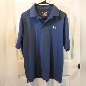 Under Armour Men's Navy Polo Shirt. Size L. #SW